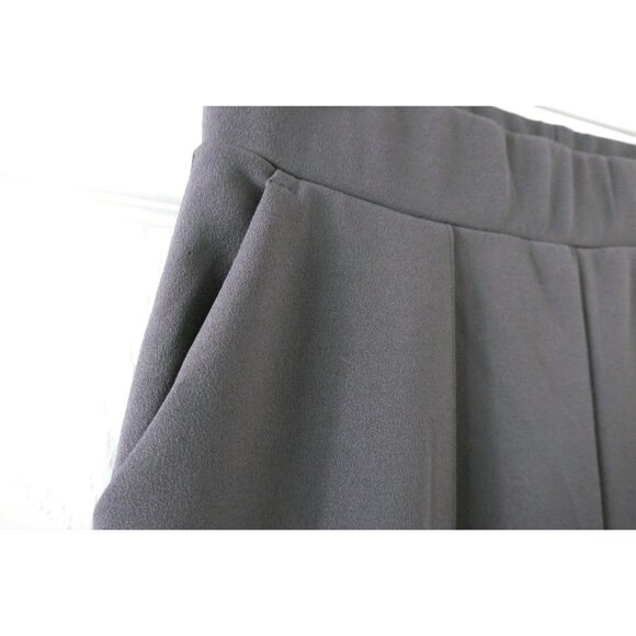 H&M Gray wide leg trousers size M - Picture 2 of 4